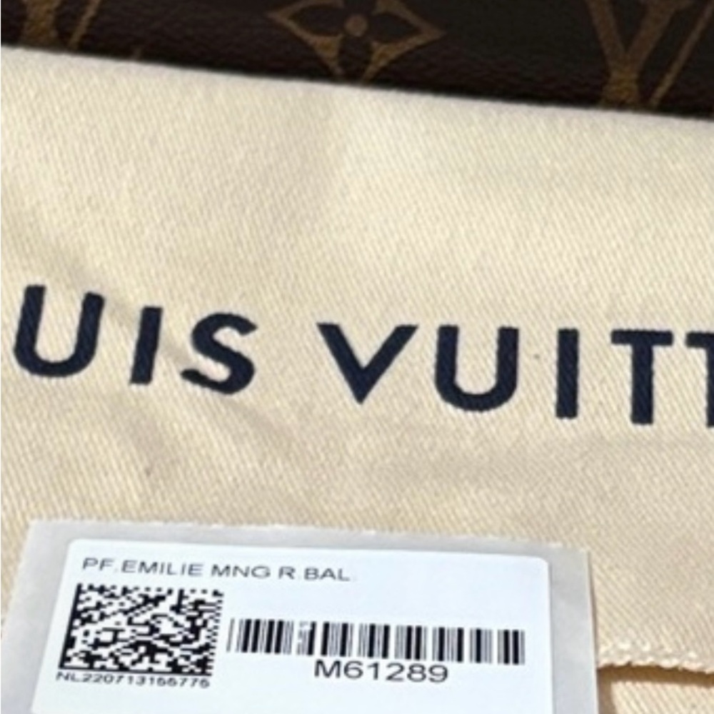 Louis Vuitton Emilie Brown Monogram Wallet - Picture 14 of 14